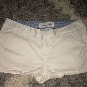 Aeropostale white shorts
